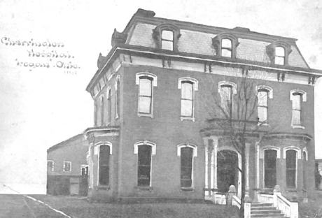 Historic photo of the original HVCH building, Cherrington